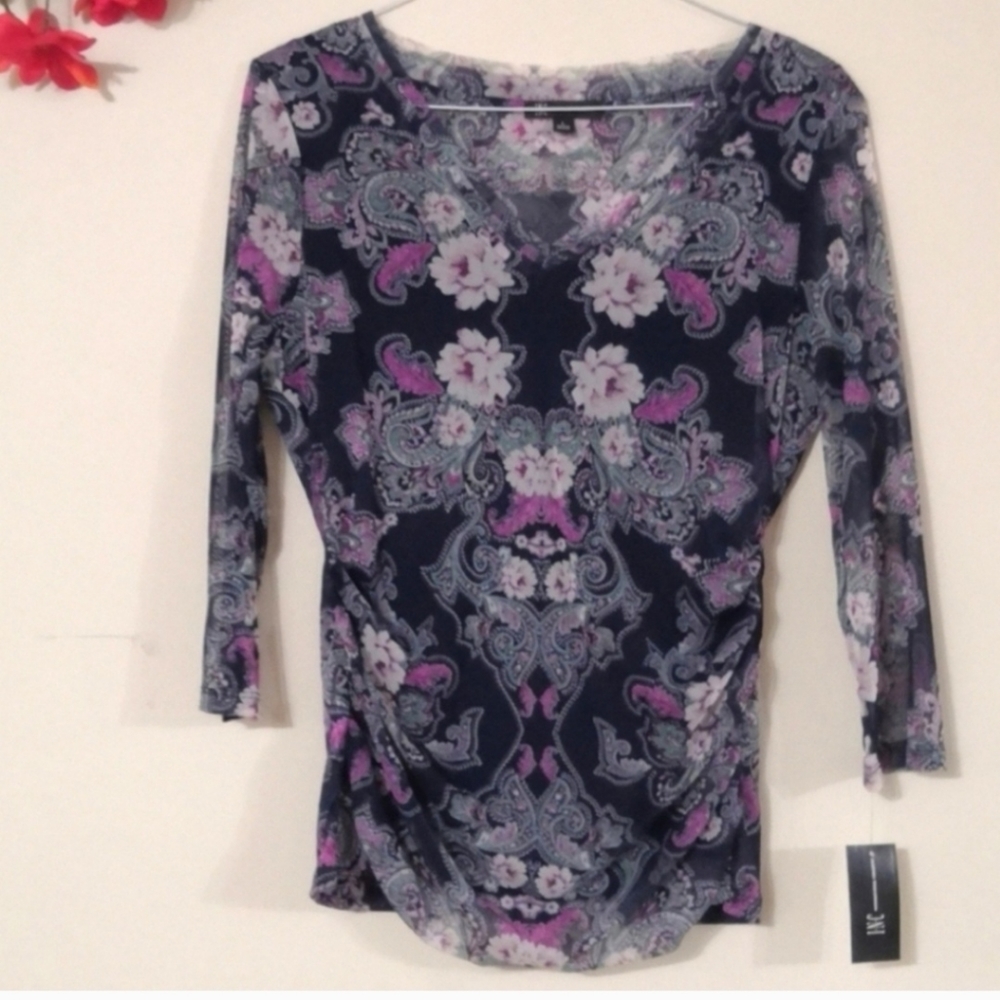 NWT! INC International Concepts Blouse